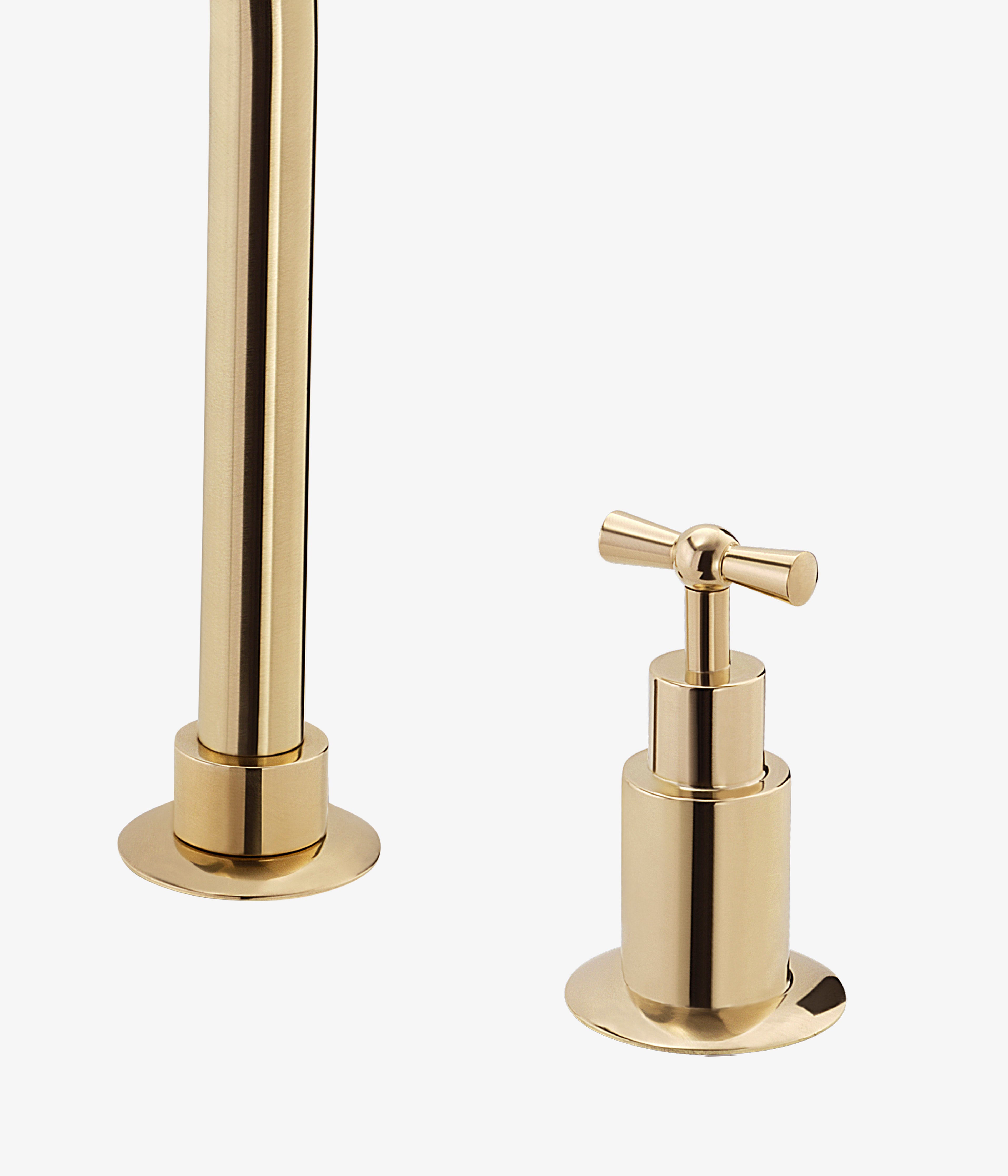 Farfalla Three Hole Wide Gooseneck
